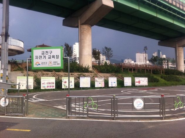 수원 자전거 하트 코스