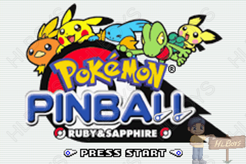 Gba 포켓몬 핀볼 루비 사파이어 Pokemon Pinball Ruby Sapphire ポケモンピンボール ルビー サファイア