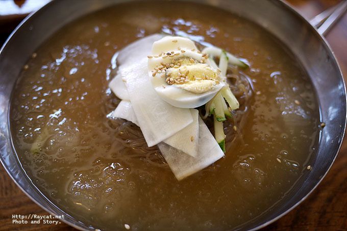 숯불갈비와 냉면의 만남 잠실동 육쌈냉면.