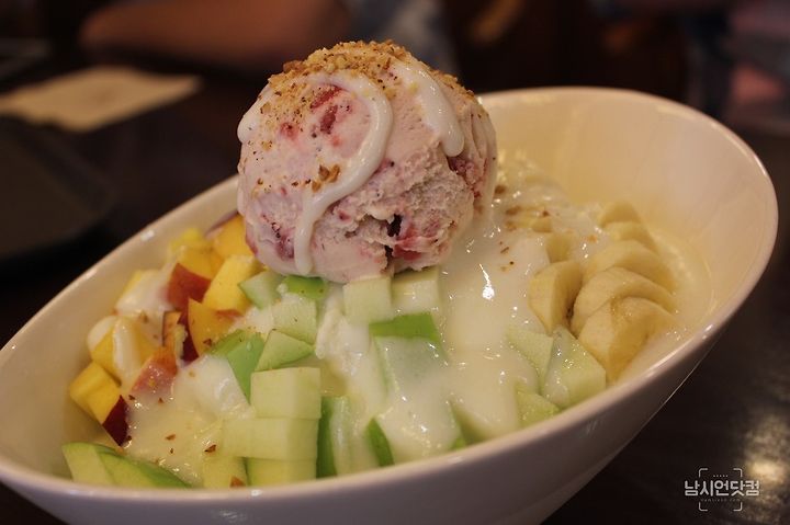 문경 점촌 핸즈커피 팥빙수