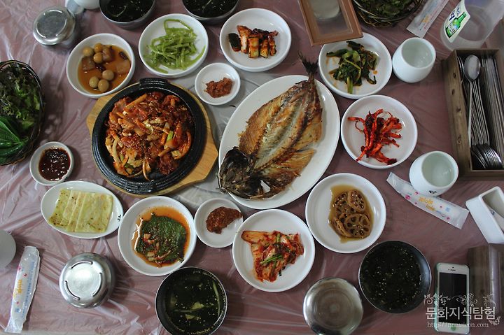 안동맛집 - 옥동 성원식당의 돼지불고기와 간고등어