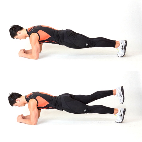 Push Up Elbow Touch 