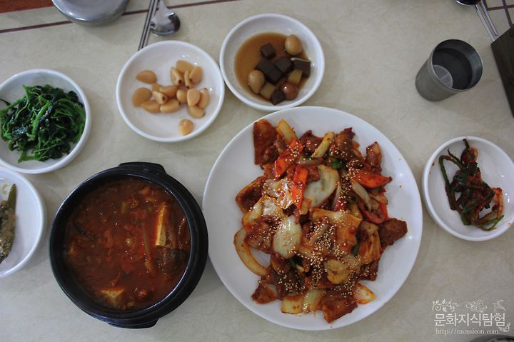 안동맛집 전원기사식당 불백 대신 두루치기