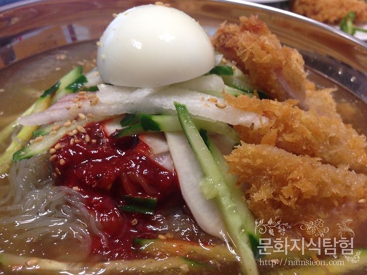 안동 시내 북문동 - 권가네매콤돈까스와불냉면