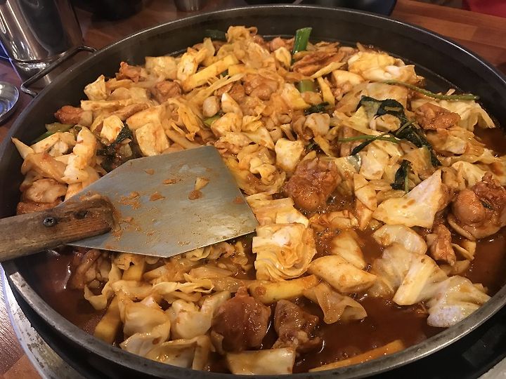 안동 정하동 춘천숯불닭갈비