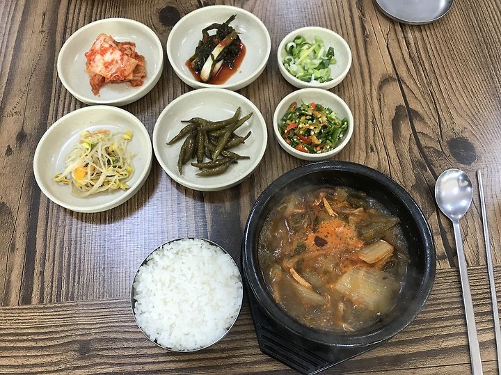 안동맛집 신시장 정문식당 닭개장 5000원