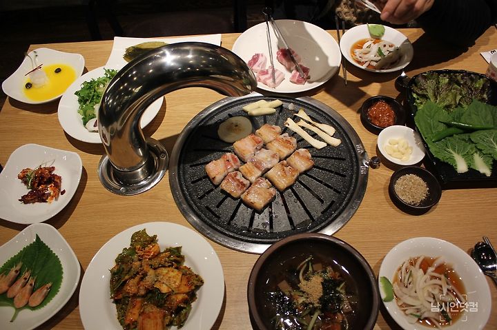 안동맛집 삼겹살 돼지갈비 맛있는 곳 정상동 육공방숯불