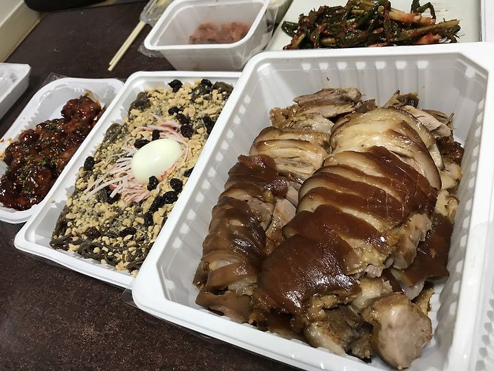 안동배달맛집 장모온족발 세트메뉴