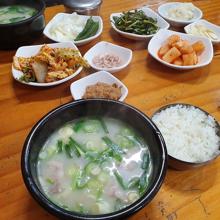 국물 진하기로는 끝판대장 안동 부자돼지국밥