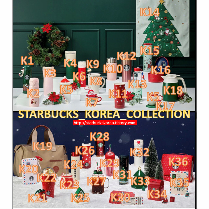 Starbucks X5 - 2020 top christmas