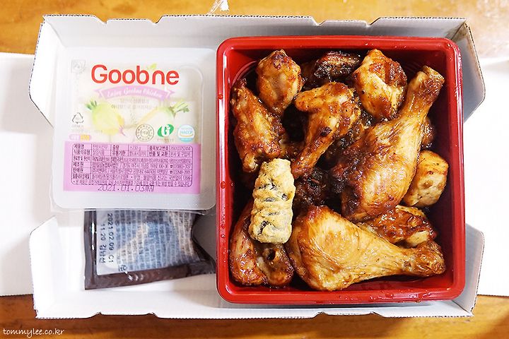 치밥을 위한 갈비맛 치킨 | 굽네치킨 갈비천왕