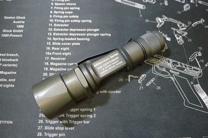 SUREFIRE Millennium M2 シュアファイア センチュリオン SUREFIRE M2 Millennium Centurion シュアファイア M2 ミレニアム