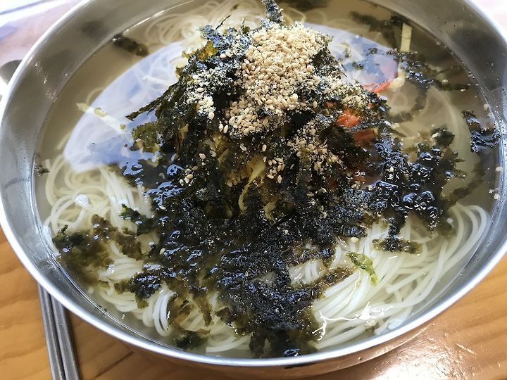 경북도청 검무산 안동국시 잔치국수