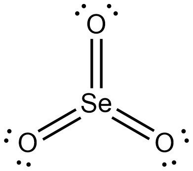 삼산화황(sulfur trioxide, SO3)의 루이스 구조 그리기