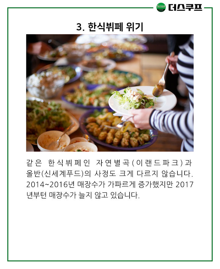 자리 없어 못 먹던 한식뷔페 왜 한가해졌나 | 1boon 자리 없어 못 먹던 한식뷔페 왜 한가해졌나
