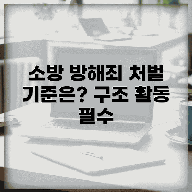 공무집행방해죄 소방공무원 출동방해 및 구조활동 방해 시 처벌기준 썸네일