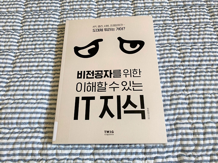 [도서 리뷰] 비전공자를 위한 이해할 수 있는 IT 지식