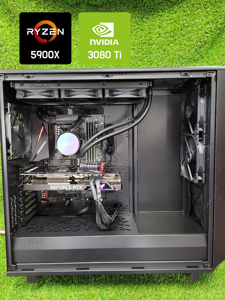 AMD 라이젠9-4세대 5900X ASUS TUF Gaming 지포스 RTX 3080 Ti O12G OC D6X 12GB 디아블로 2 레저렉션 PC