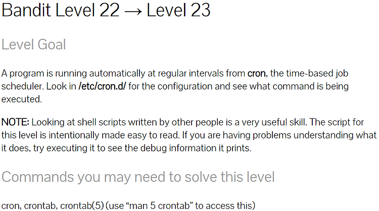 Level 22 → Level 23
