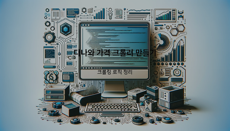 다나와 가격 크롤러 만들기 - 크롤링 로직 정리