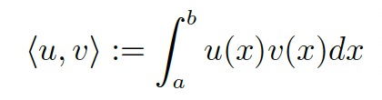 3.7 Inner Product of Functions