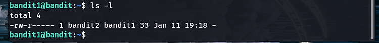 OverTheWire : Bandit Level 1 -> Level 2 포스트 썸네일