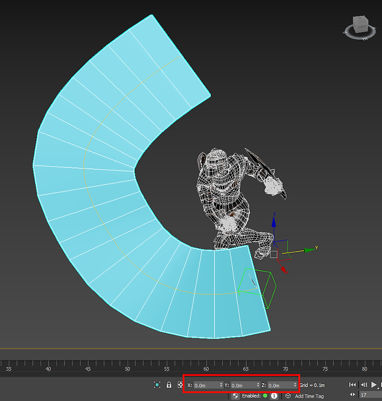 [3ds Max] 검기 메쉬 만들기 (Motion Path)