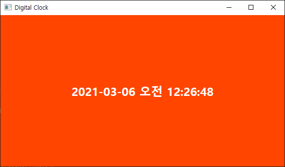 [C#] 22일차 - 164. WPF 디지털 시계