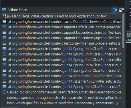 Spring - Failed To Load Applicationcontext 에러해결 — 덜린의 코딩 항해 일지