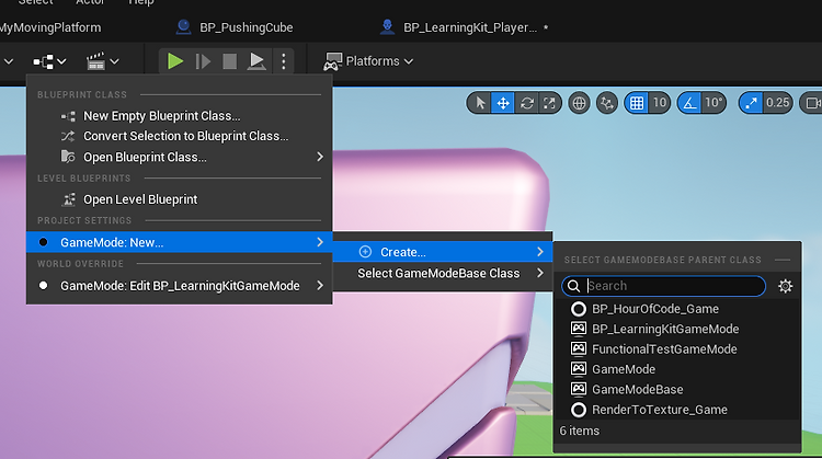 [unreal] Gamemode, UE_LOG