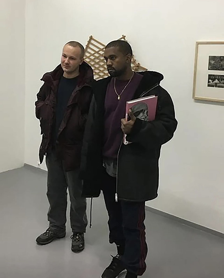 칸예웨스트, 이지(YEEZY)의 디자인 책임자로 고샤 루브친스키 고용