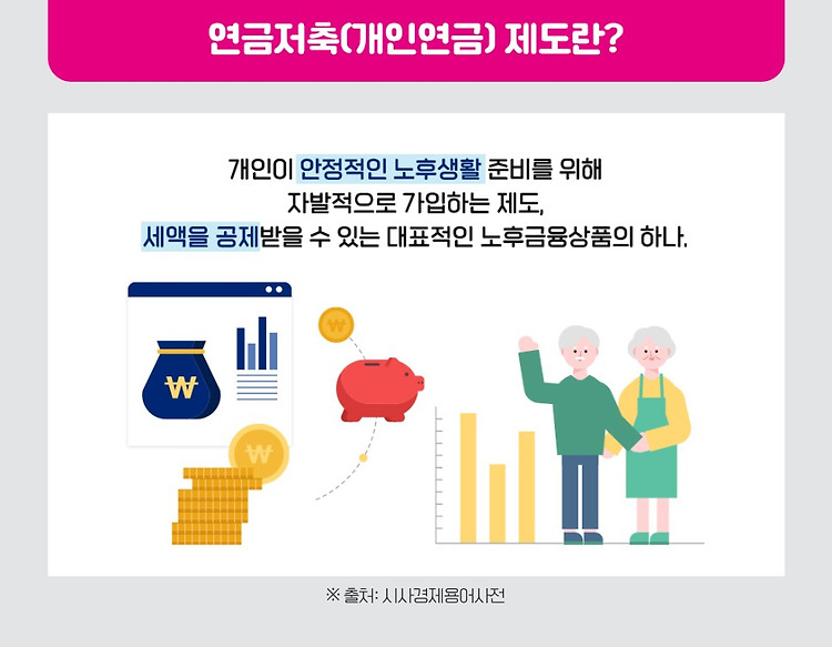 개인연금 (연금저축, 연금보험) - 연금의 마지막 단계