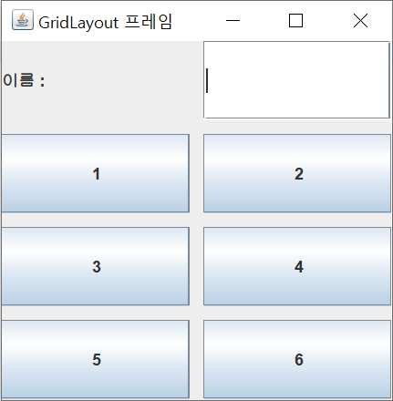 [Swing] GridLayoutFrame