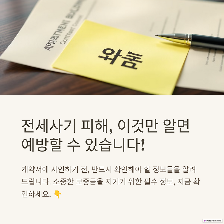 전세사기 포스트 썸네일