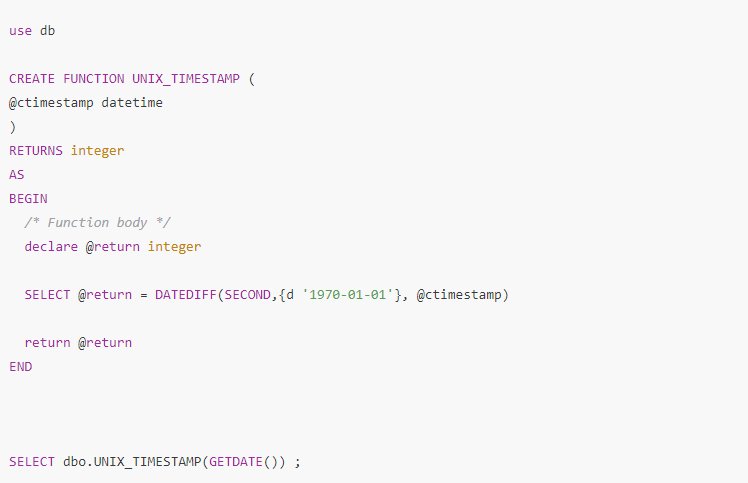 mssql-convert-datetime-to-unix-timestamp