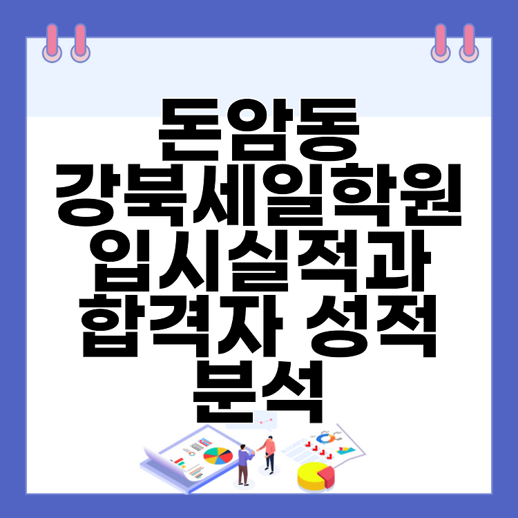 돈암동 강북세일학원 입시실적과 합격자 성적 분석 썸네일