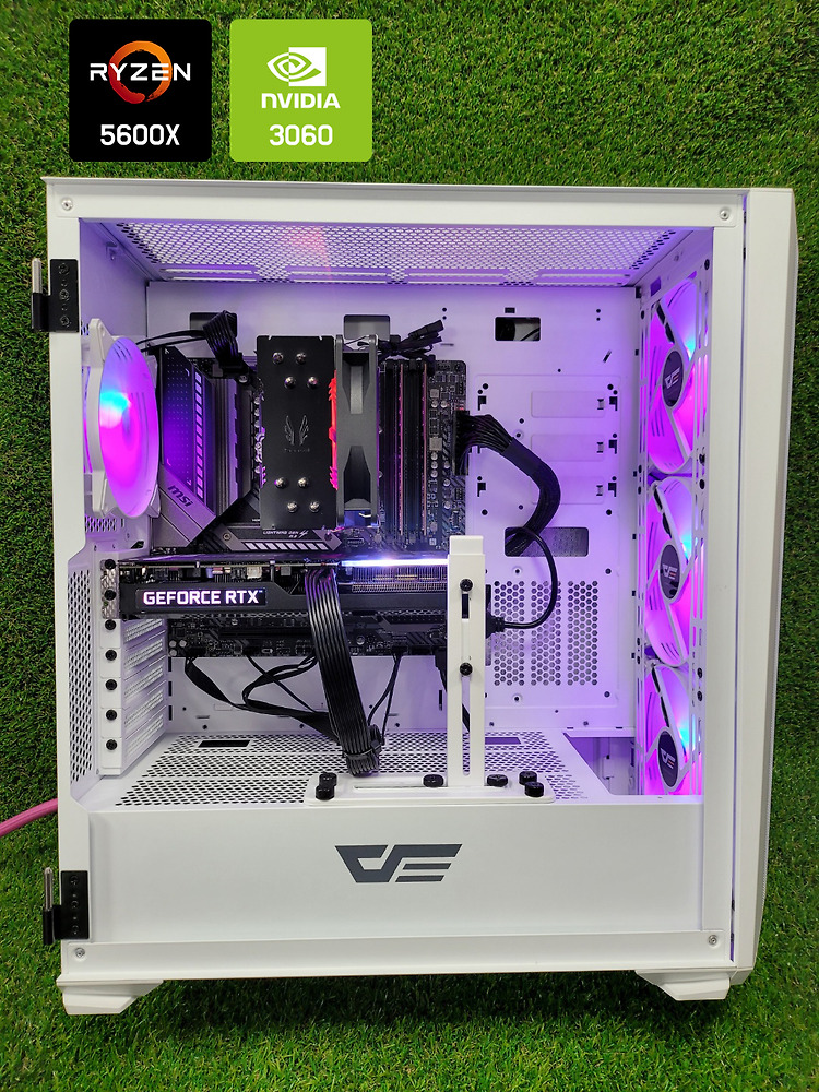 AMD 라이젠5-4세대 5600X  이엠텍 지포스 RTX 3060 STORM X Dual 디아블로2 레저렉션 PC