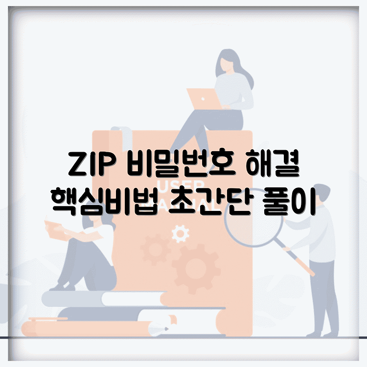 ZIP 비밀번호 풀기의 정석! 썸네일