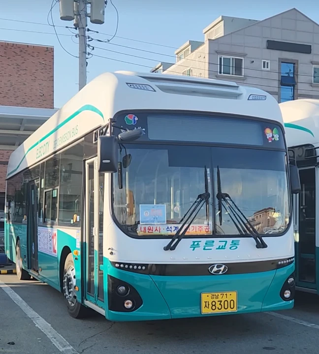 양산 푸른교통버스(12번)와 부산 지하철 환승 여부 시간