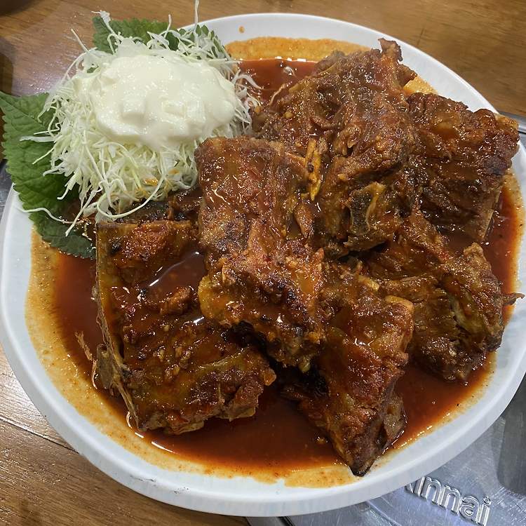 [강남] 신동궁 감자탕 뼈숯불구이 - 계속 생각나는 매운 맛 뼈 숯불구이