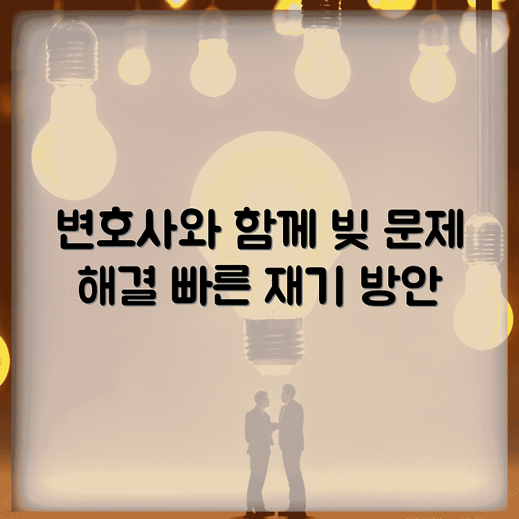광주 개인회생 변호사 전문가와 함께 | 빚 문제 해결 방법 총정리 | 빠른 재기와 신뢰 얻기 썸네일