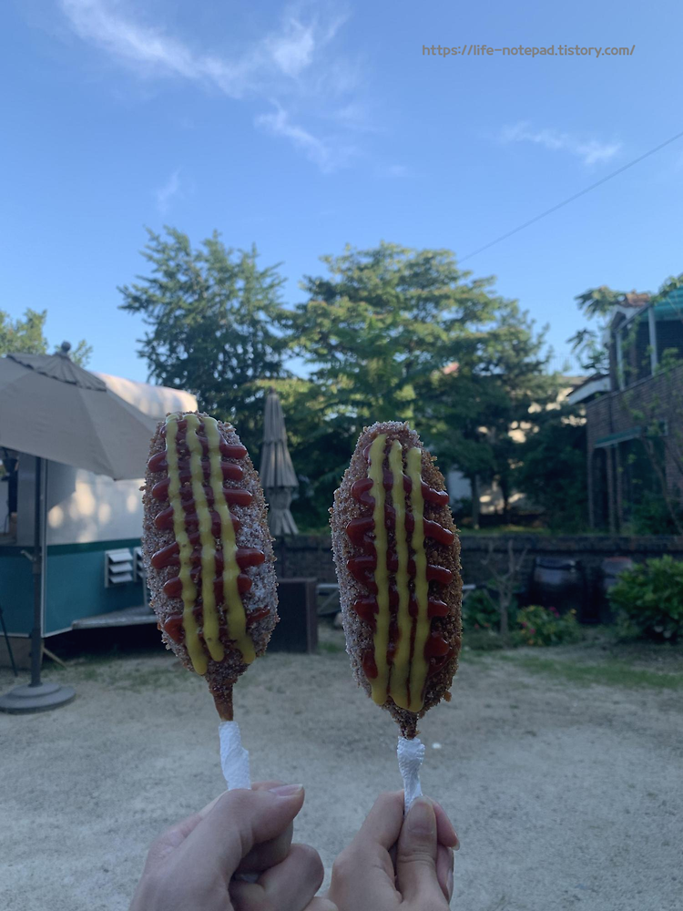 [맛집탐방] 양평 데이트, 전참시 두물머리 연핫도그 후기