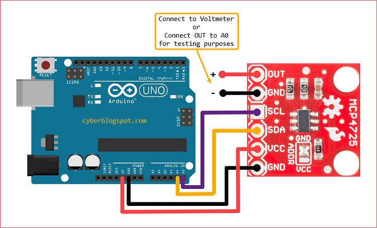 [Arduino] MCP4725 DAC 사용법: I2C 통신으로 아날로그 출력 제어하기(16)