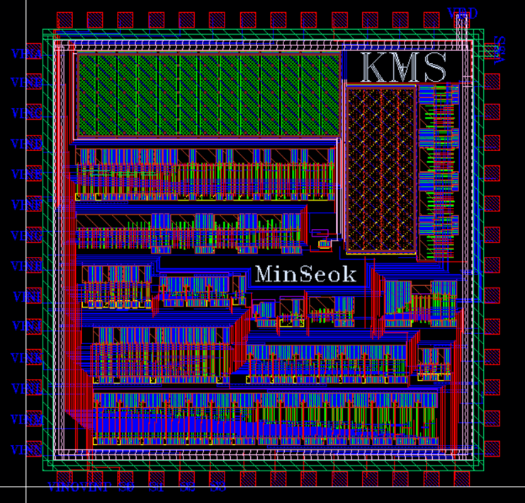 [FullCustomIC] Project : One Chip Design + 4bit Universal Shift Register PPT & PDF