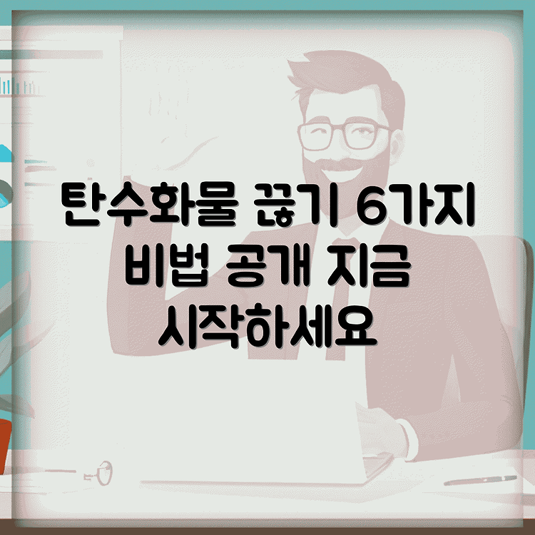 탄수화물 중독 극복을 위한 6가지 방법 썸네일