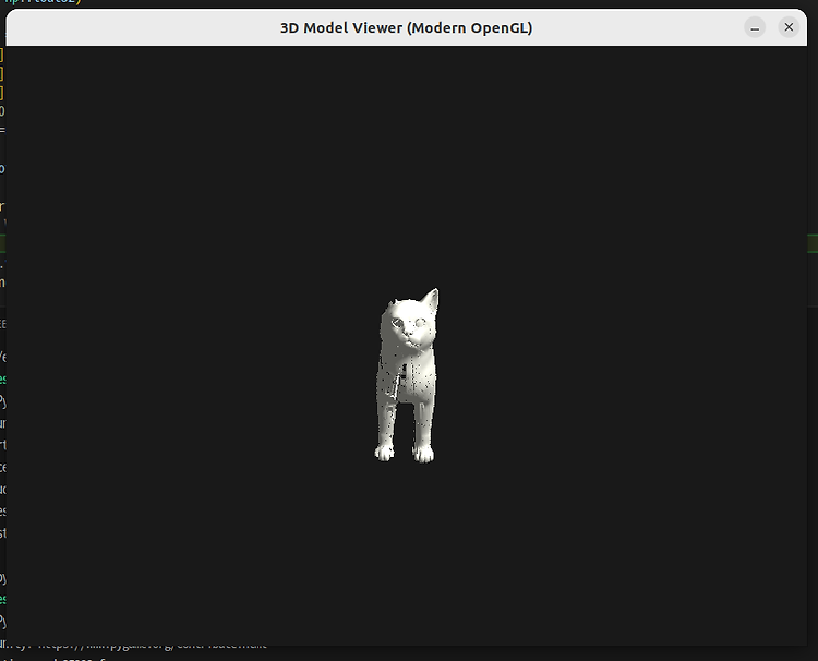 OpenGL을 사용하여 3D 모델을 로드하여 마우스로 회전시켜보는 Python 예제
