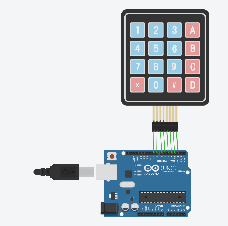 [아두이노] 키패드 입력받기