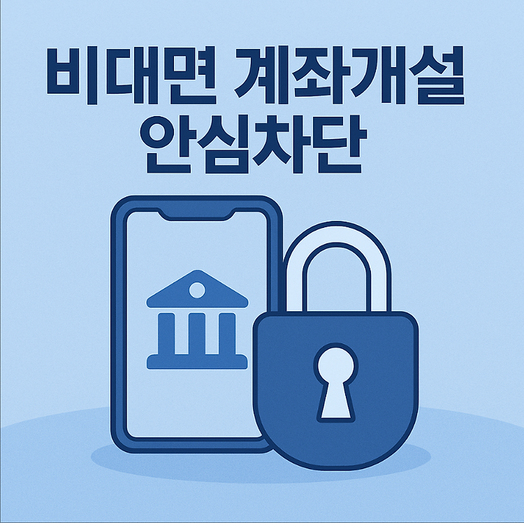비대면 계좌개설 안심차단으로 내 명의를 지키는 방법 총정리 주제 시각자료