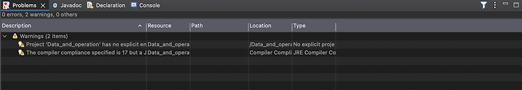 이클립스 Eclipse 에러 해결 방법: "The compiler compliance specified is 17 but a JRE 1.8 is used"