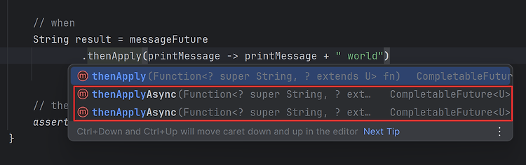 Java CompletableFuture 비동기 처리 학습하기